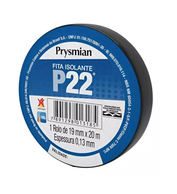 Fita Isolante 20 Mts Prysmian